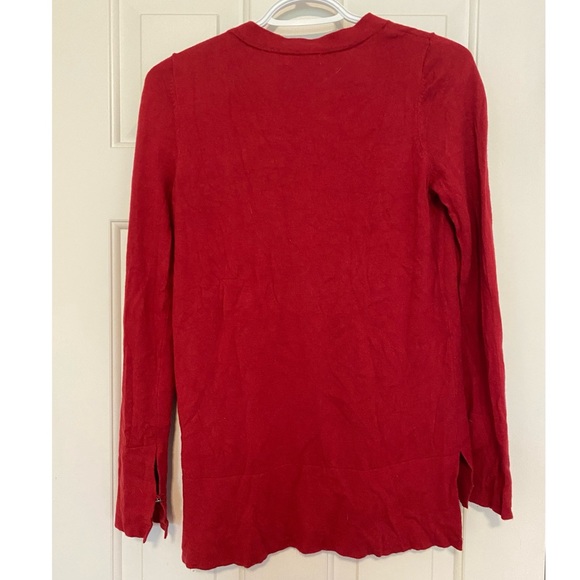 Red Long Sleeve Tee-Shirt - Picture 2 of 2